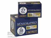 Capsule monede LINDNER - 41 mm. /c