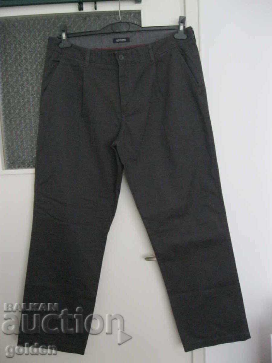 Men's trousers, dark gray Men's trousers, dark gray