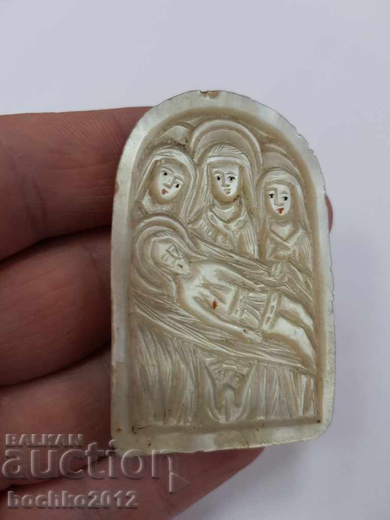 Renaissance medallion, panagia, Kuna religious motifs with price 390.00 BGN | € 199.40 Renaissance medallion, panagia, Kuna religious motifs with price 390.00 BGN | € 199.40