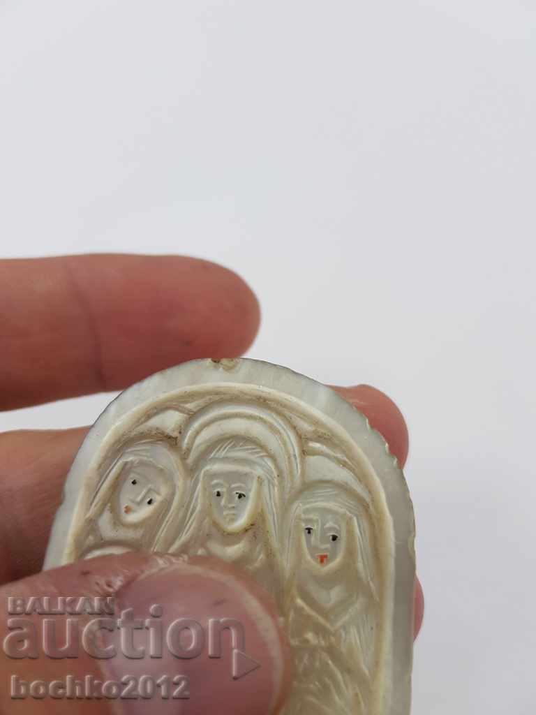 Renaissance medallion, panagia, Kuna religious motifs - 5 Renaissance medallion, panagia, Kuna religious motifs - 5