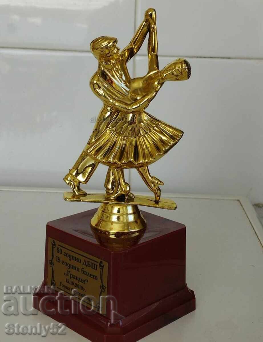 Cup, statuette of a dancing couple Spanish dances. with price 20.00 BGN | € 10.23