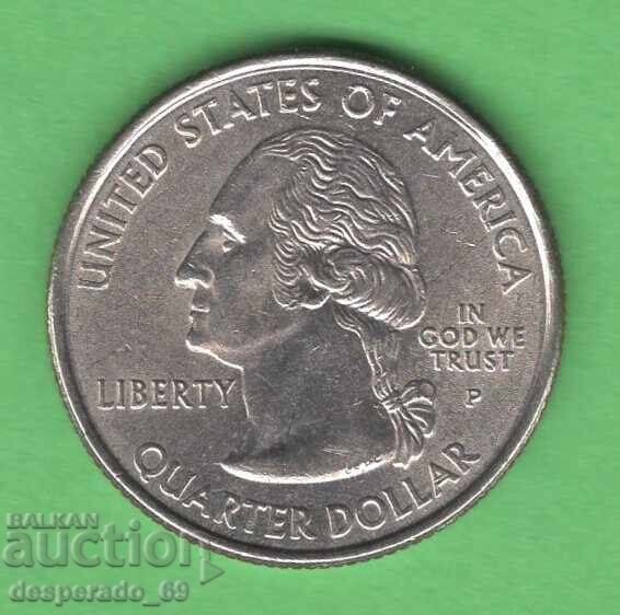 (¯`'•.¸ 25 cents 2000 P USA (Massachusetts) aUNC ¸.•'´¯) with price 1.40 BGN | € 0.72 (¯`'•.¸ 25 cents 2000 P USA (Massachusetts) aUNC ¸.•'´¯) with price 1.40 BGN | € 0.72