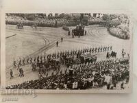 Postcard from the funeral procession of Tsar Boris III-1943-Pechaty