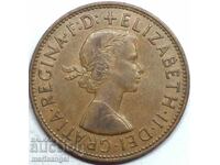 Marea Britanie 1 Penny 1962 30 mm Bronz 2