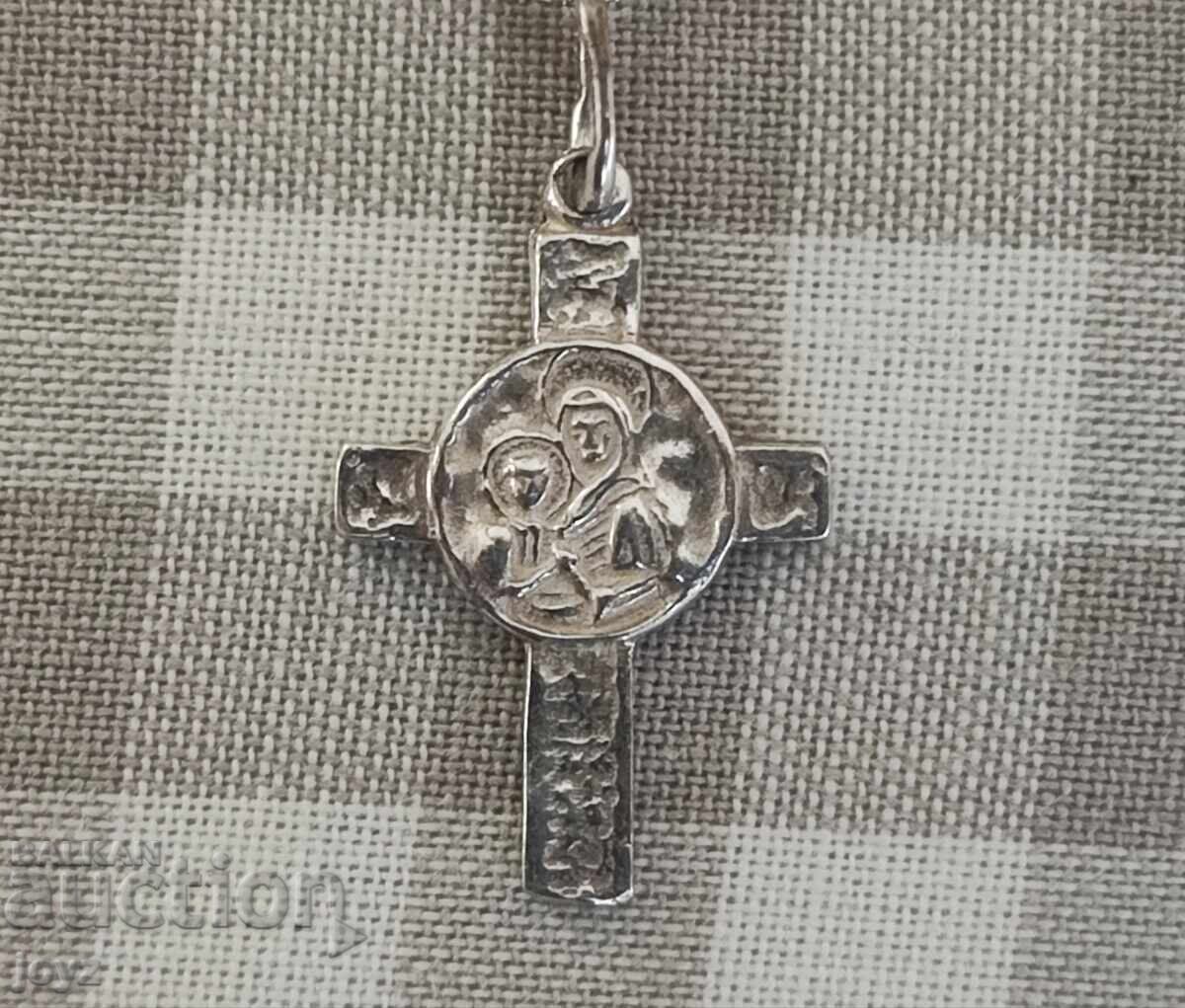 SILVER NECKLACE with CROSS 3.22 grams / 925 HARDWARE with price 13.99 BGN | € 7.15 SILVER NECKLACE with CROSS 3.22 grams / 925 HARDWARE with price 13.99 BGN | € 7.15