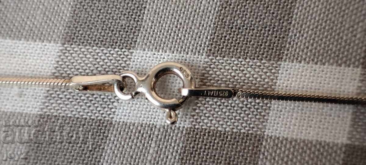 SILVER NECKLACE with CROSS 3.22 grams / 925 HARDWARE - 5 SILVER NECKLACE with CROSS 3.22 grams / 925 HARDWARE - 5