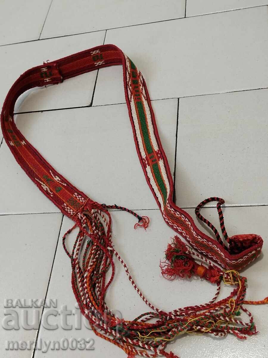 Παράδοση Παλιά χειροποίητη στολή ζώνη ζώνης 1,50 μέτρων Παράδοση Παλιά χειροποίητη στολή ζώνη ζώνης 1,50 μέτρων