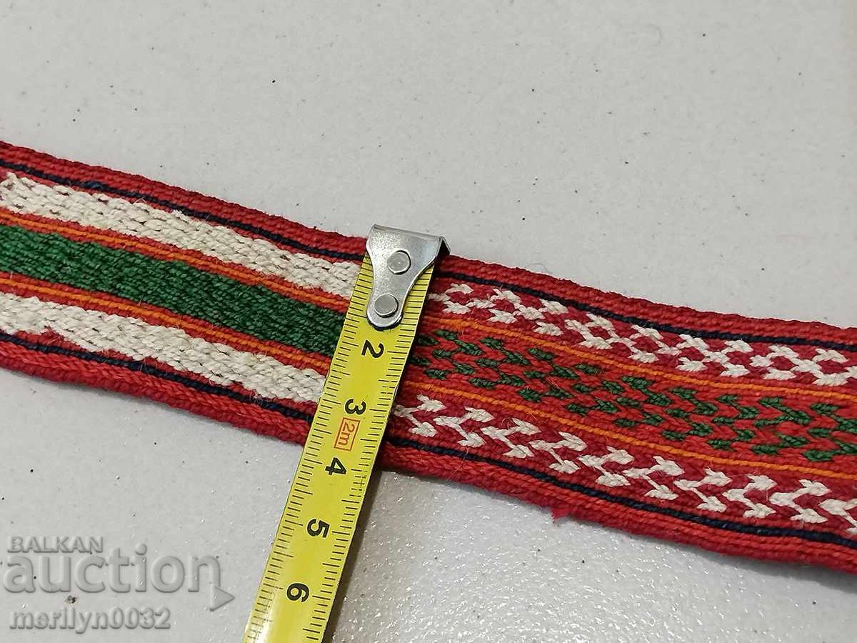 Παλιά χειροποίητη στολή ζώνη ζώνης 1,50 μέτρων - 6 Παλιά χειροποίητη στολή ζώνη ζώνης 1,50 μέτρων - 6