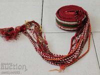 Old hand-knitted belt 1.50 meters belt costume belt