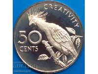 Guyana 1978 50 Cents UNC PROOF