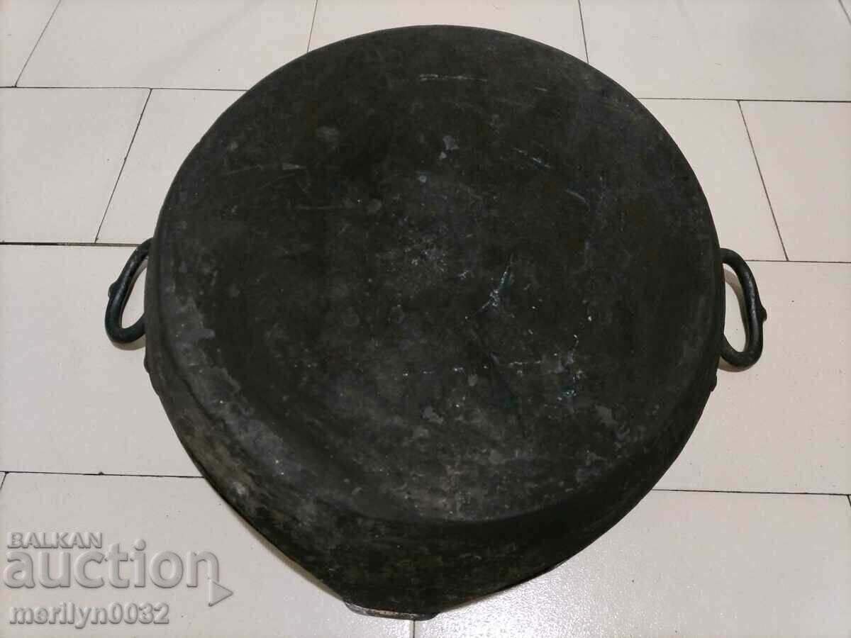 Auction Old copper tray for lutenica majun jam LARGE copper Auction Old copper tray for lutenica majun jam LARGE copper