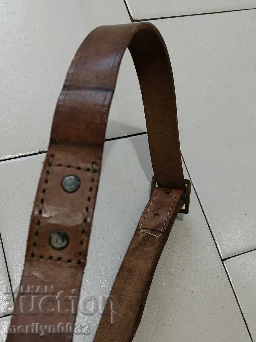 Delivery of Leather strap prototype belt World War I uniform Delivery of Leather strap prototype belt World War I uniform