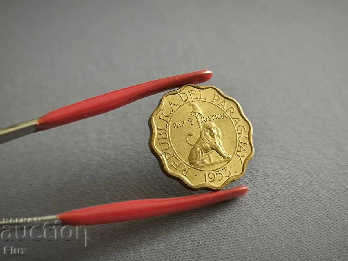 Coin - Paraguay - 15 centimos | 1953 with price 7.00 BGN | € 3.58 Coin - Paraguay - 15 centimos | 1953 with price 7.00 BGN | € 3.58