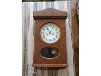 GUSTAV BECKER German Wall Clock WORKING