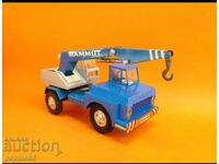 Old toy crane truck Mammut Germany