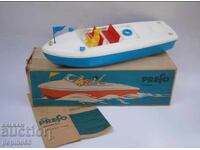 Old Prefo toy boat/boat with box