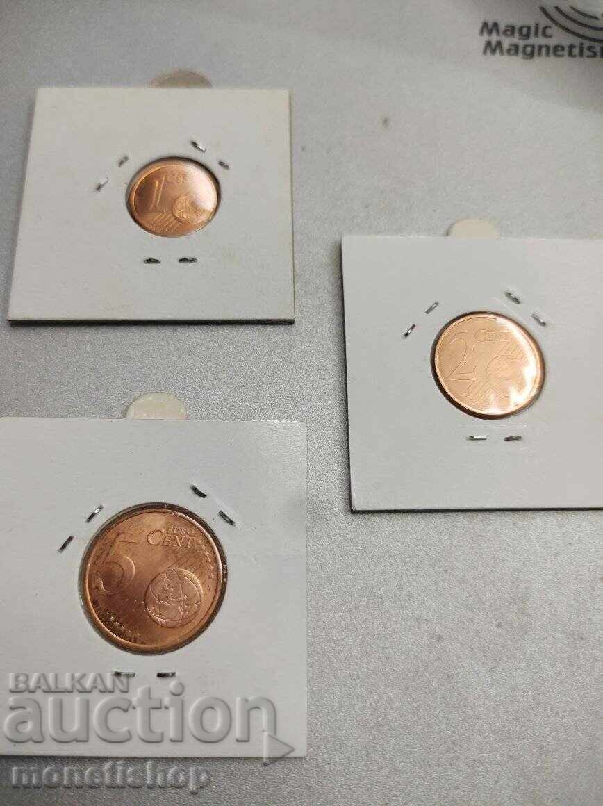 Selection of 1-2 and 5 Eurocents - MALTA - UNC - 7 Selection of 1-2 and 5 Eurocents - MALTA - UNC - 7