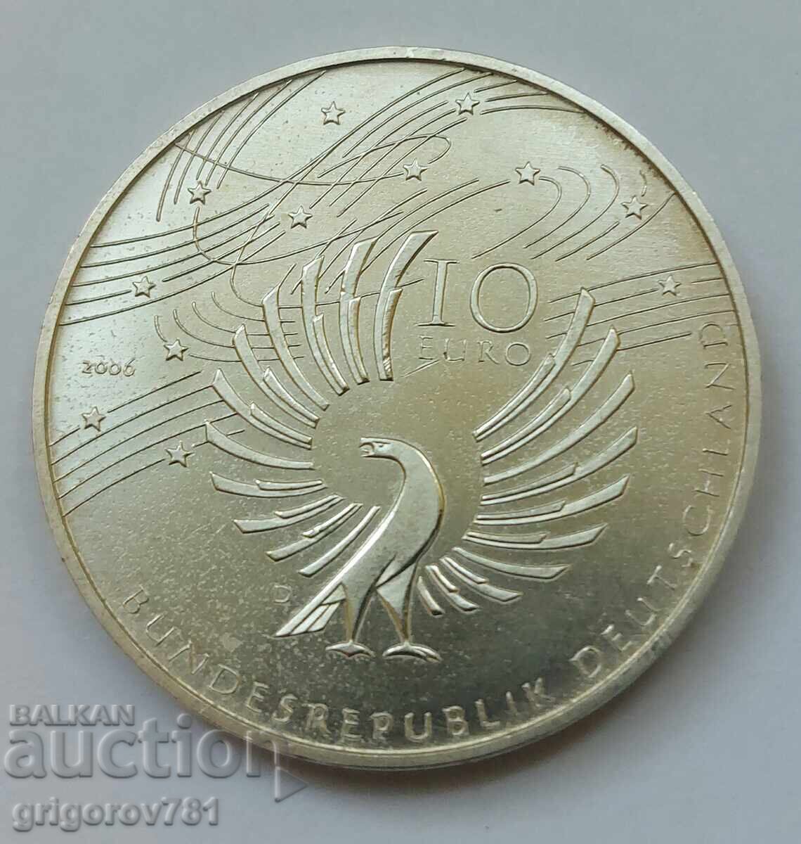 10 Ευρώ Γερμανία 2006 D - Ασημένιο νόμισμα #10