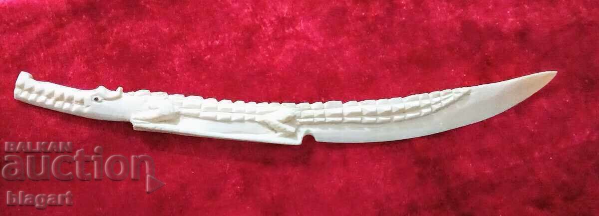 Auction  Crocodile - Ivory