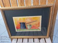 Around 1935. old watercolor. OFFER PRICE. Secession.