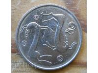 2 cents 1998 - Cyprus