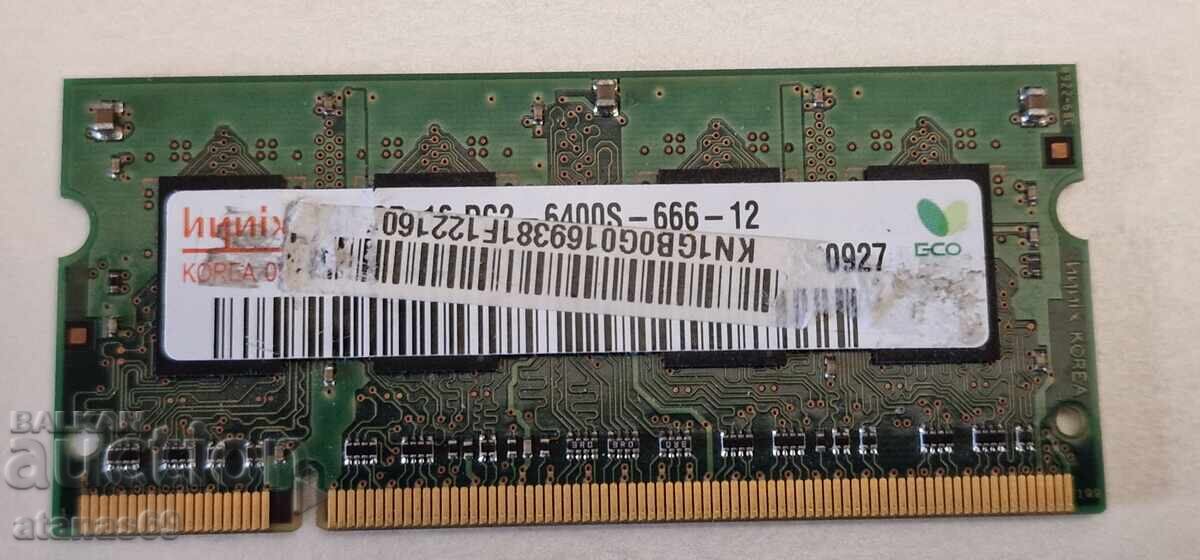 Laptop RAM 1 GB - electronic scrap #48