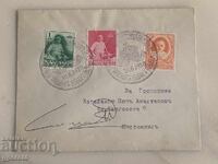 Envelope-Establishment of the Bulgarian Philological Union-1938(Autograph-Simeon)-2