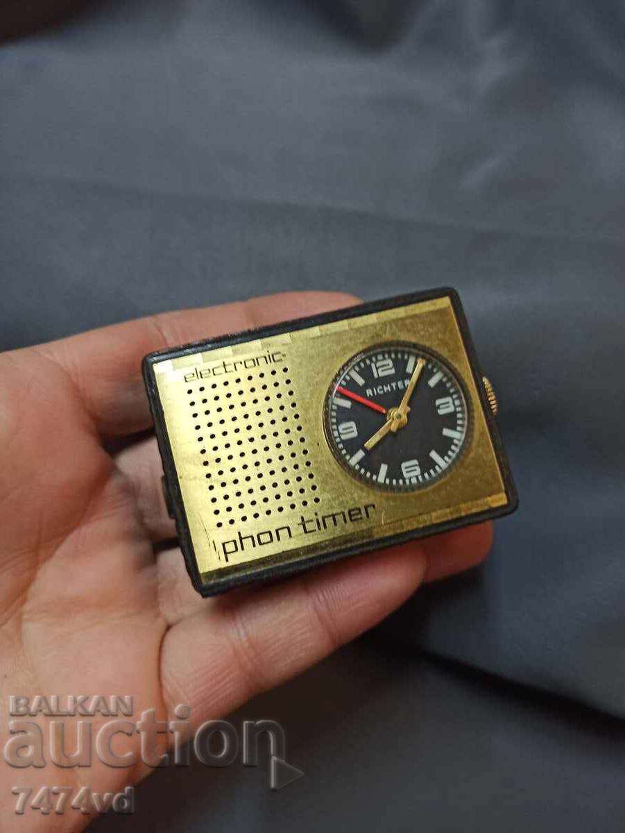 Delivery of Richter electronic telephone timer, travel alarm clock Delivery of Richter electronic telephone timer, travel alarm clock
