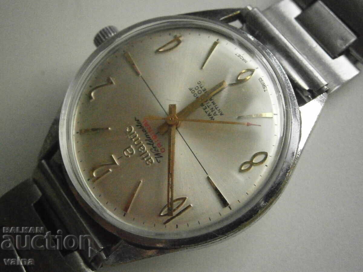 Δημοπρασία ATLANTIC, Worldmaster, FHF/ST 96, Swiss made, kasa 37,2mm Δημοπρασία ATLANTIC, Worldmaster, FHF/ST 96, Swiss made, kasa 37,2mm