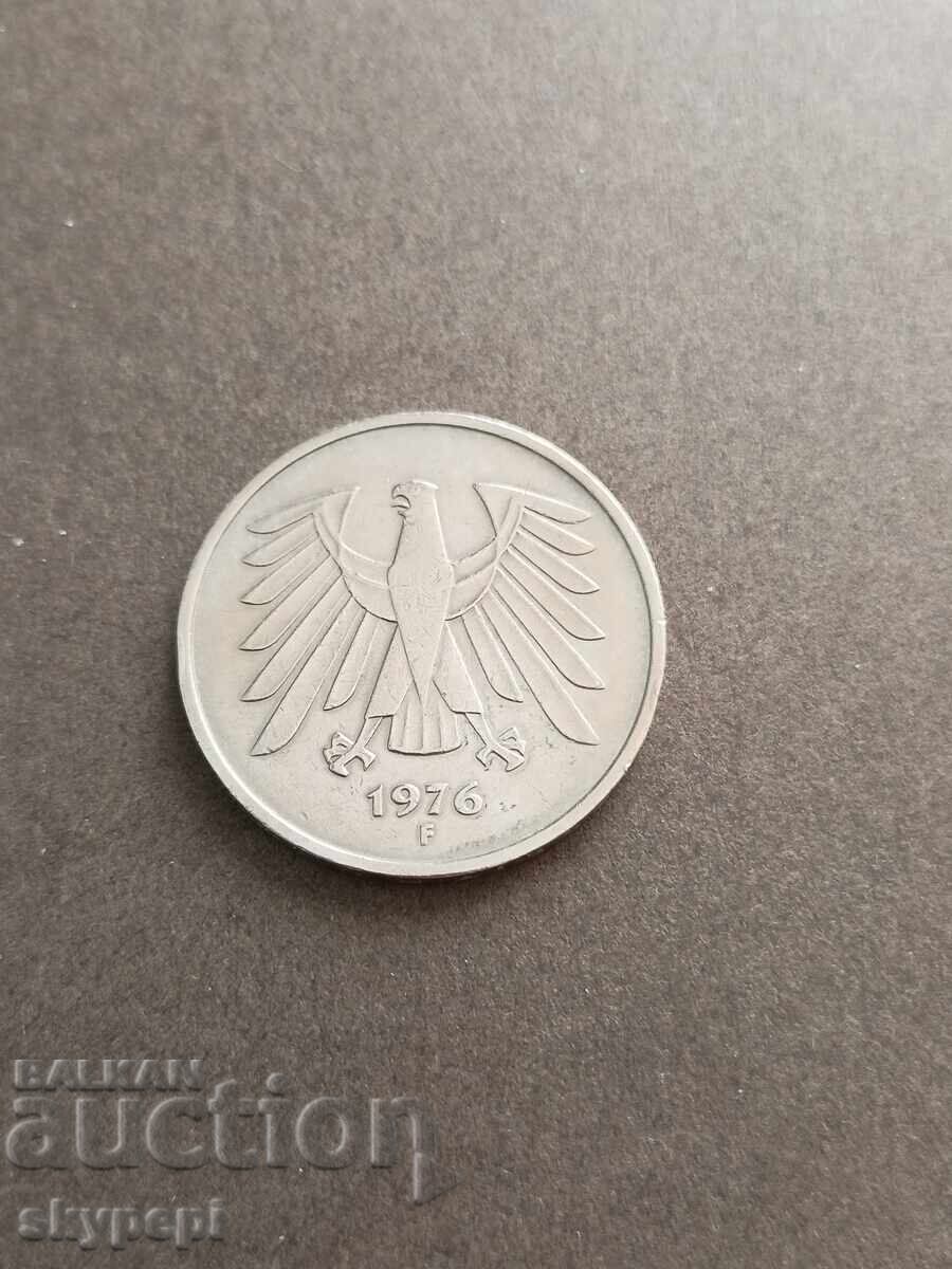 5 marks 1976 F with price 15.00 BGN | € 7.67 5 marks 1976 F with price 15.00 BGN | € 7.67