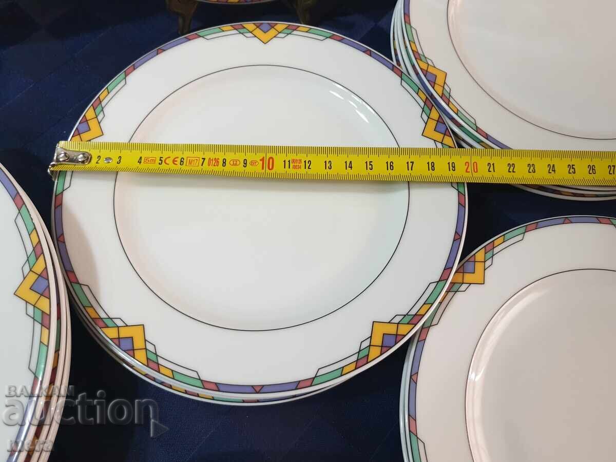 Porcelain plates - Wunsiedel Bavaria - 20 pieces - 5 Porcelain plates - Wunsiedel Bavaria - 20 pieces - 5