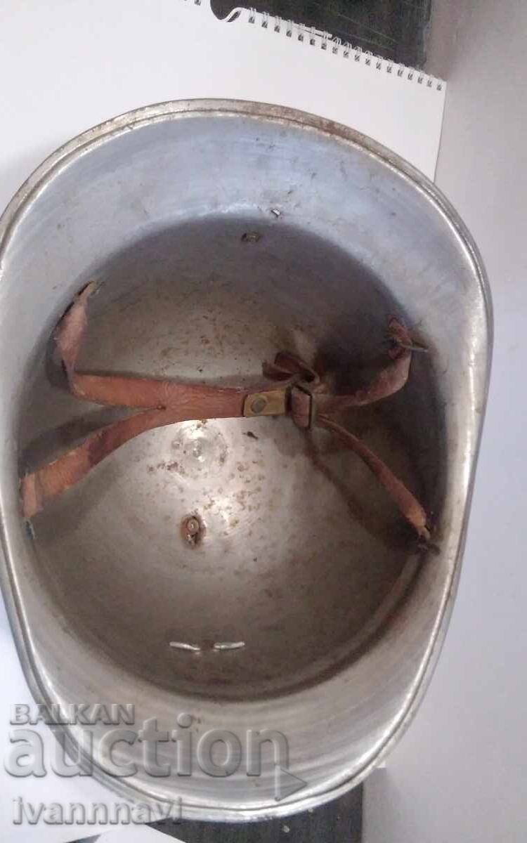 Auction Old fireman's helmet Auction Old fireman's helmet