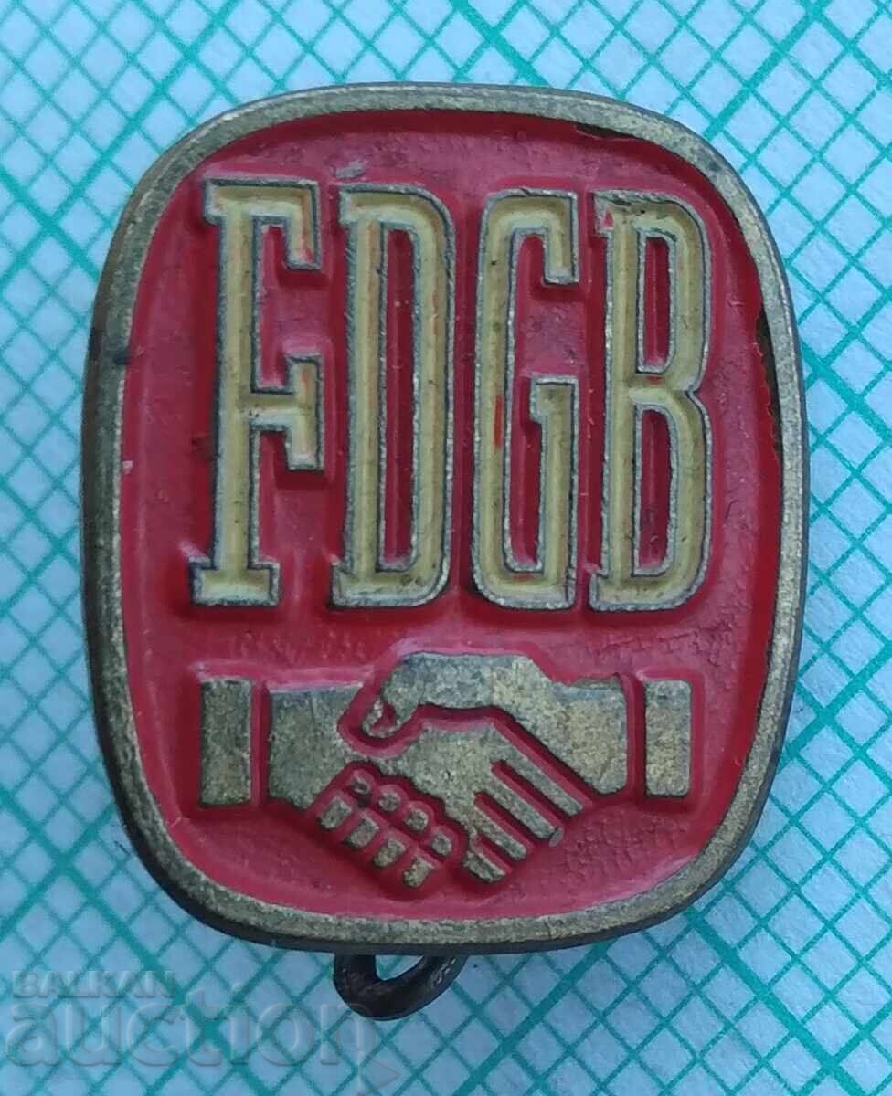 17953 Badge - FDGB 17953 Badge - FDGB