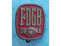 17953 Badge - FDGB