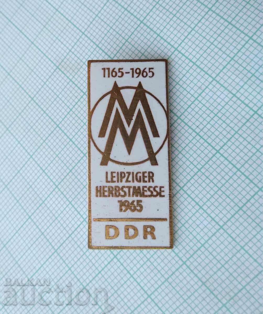 17955 Technical Fair Leipzig DDR 1965 - bronze enamel with price 4.00 BGN | € 2.05 17955 Technical Fair Leipzig DDR 1965 - bronze enamel with price 4.00 BGN | € 2.05