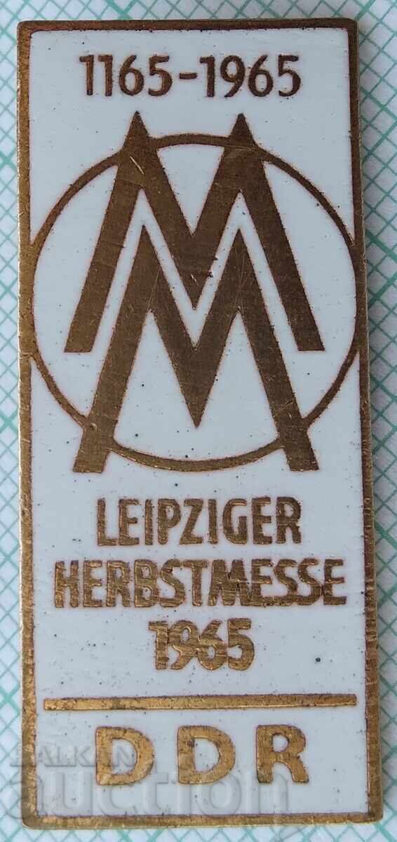 17955 Technical Fair Leipzig DDR 1965 - bronze enamel 17955 Technical Fair Leipzig DDR 1965 - bronze enamel