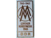 17955 Technical Fair Leipzig DDR 1965 - χάλκινο σμάλτο