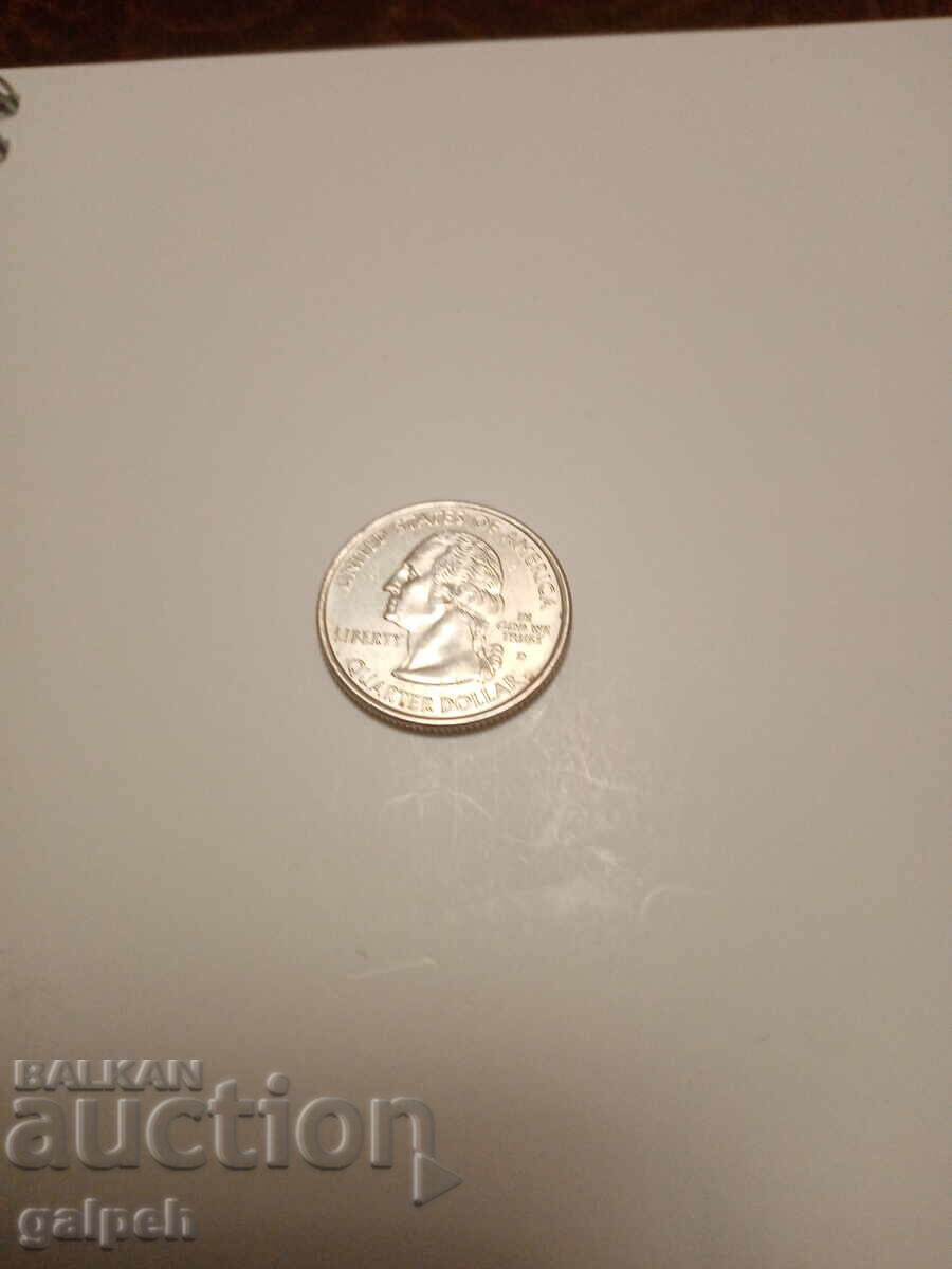COIN USA - 25 cents 2008 - 2 leva. with price 2.00 BGN | € 1.02 COIN USA - 25 cents 2008 - 2 leva. with price 2.00 BGN | € 1.02