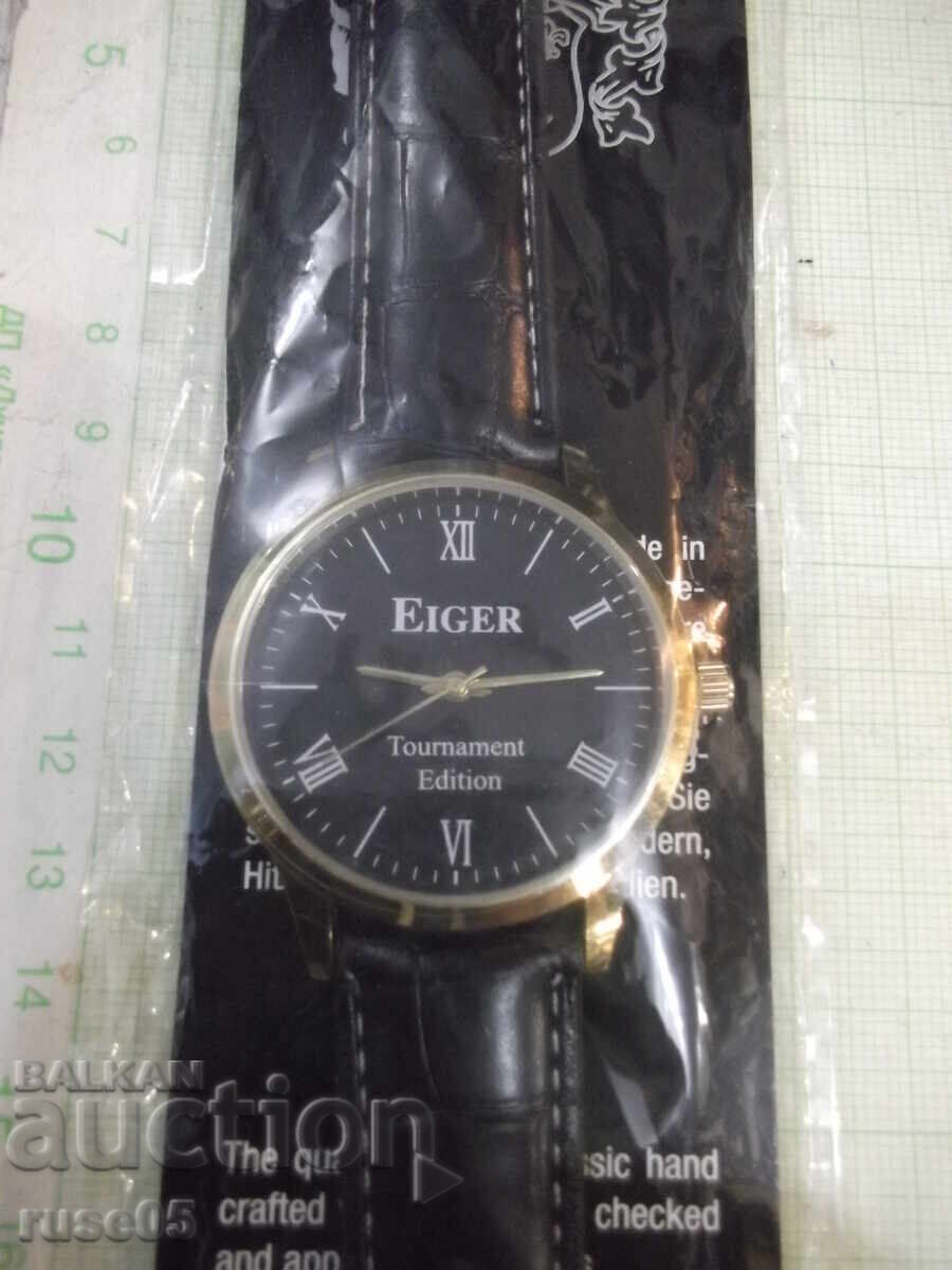 Το ρολόι χαλαζία "EIGER" λειτουργεί νέο με τιμή 15.00 BGN | € 7.67 Το ρολόι χαλαζία "EIGER" λειτουργεί νέο με τιμή 15.00 BGN | € 7.67