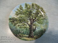 No.*7852 old porcelain plate / panel - ALT