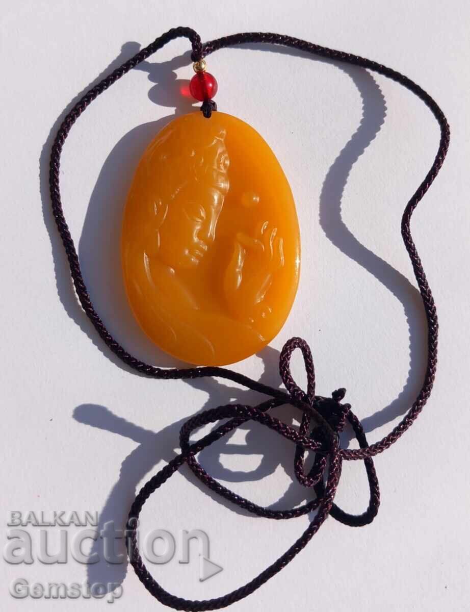 130 pcs natural pendant amulet jade shiva