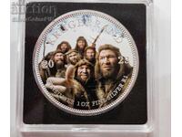 Silver 1 oz Selfie with Neanderthals 2023 Krugerrand