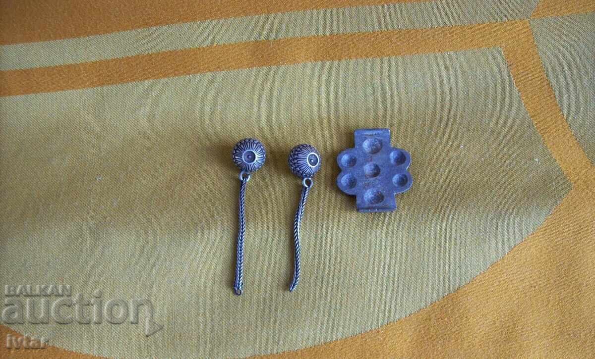 Παράδοση Μέρος κοσμήματος αντίκες, ασήμι