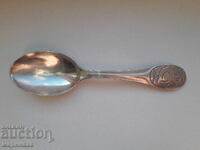 OLD SILVER-PLATED SPOON. WMF