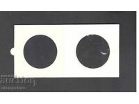 Pachet de 10 bucăți de carton autoadeziv 43 mm