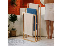 Kesper bamboo towel rack