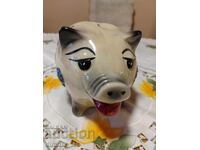 PIGGY BOX --UNIQUE --HAND PAINTING --EMBOSSED