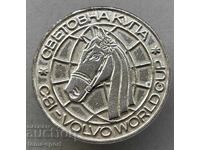 1282 Bulgaria sign World Cup VOLVO equestrian sport pin