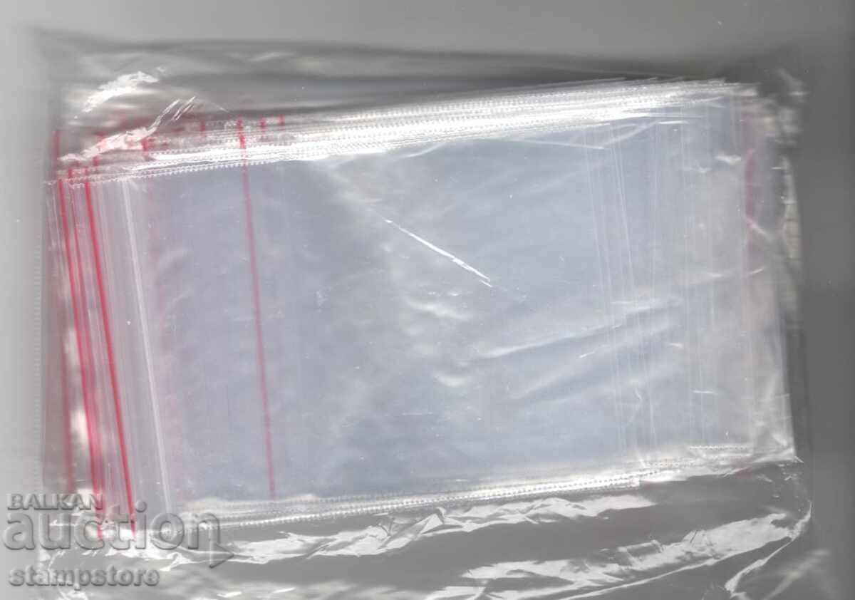 Pack of 100 ziplock bags 7/9 cm Pack of 100 ziplock bags 7/9 cm