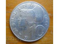 10 Shillings 1958 - Austria (Silver)